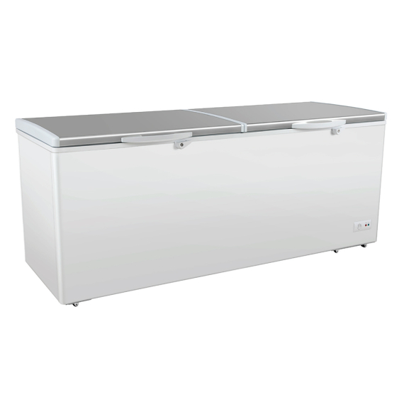 CF601 Stainless Lid Chest Freezer